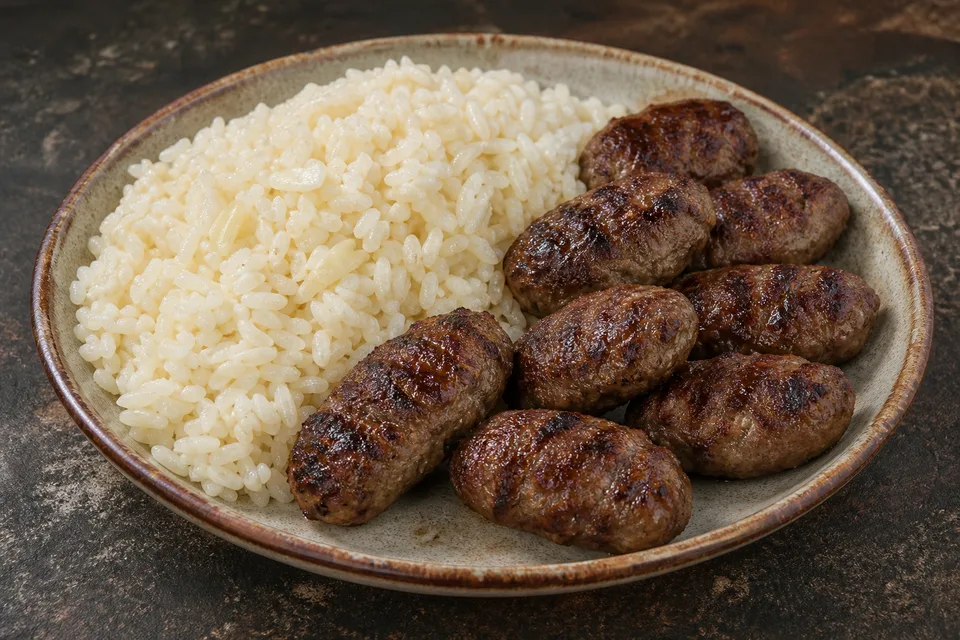 Köfteli Pilav