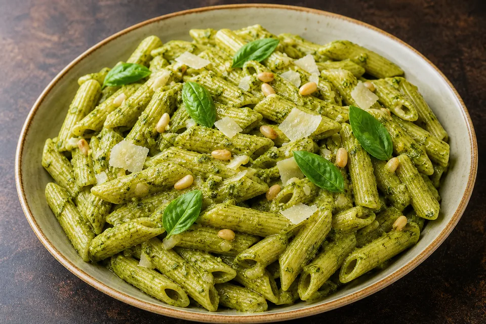 Pesto Soslu Penne