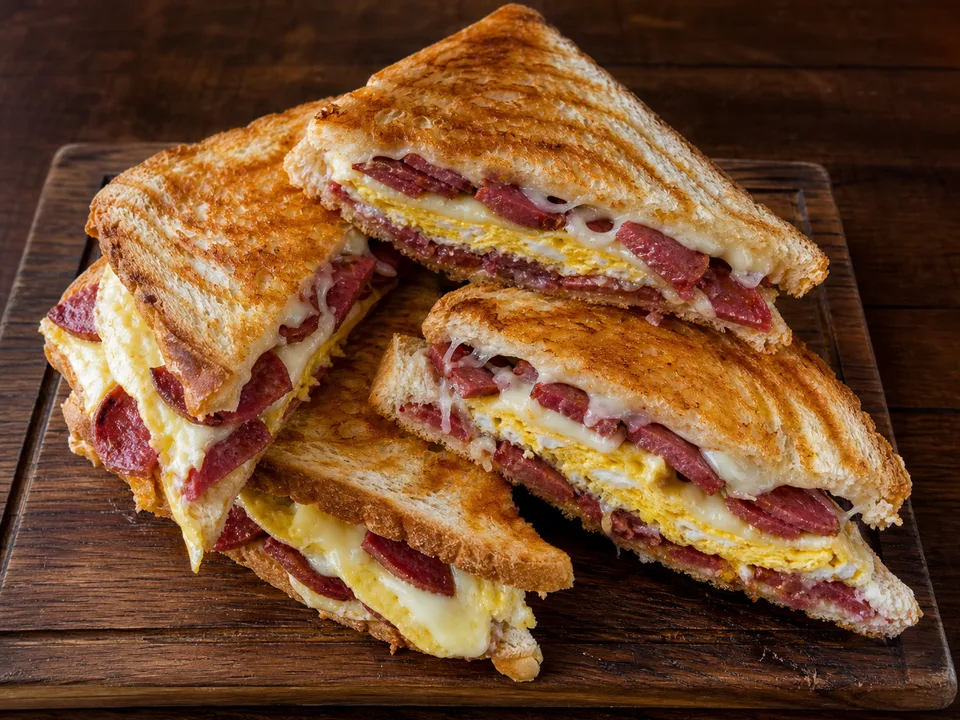 Sucuklu Yumurtalı Tost