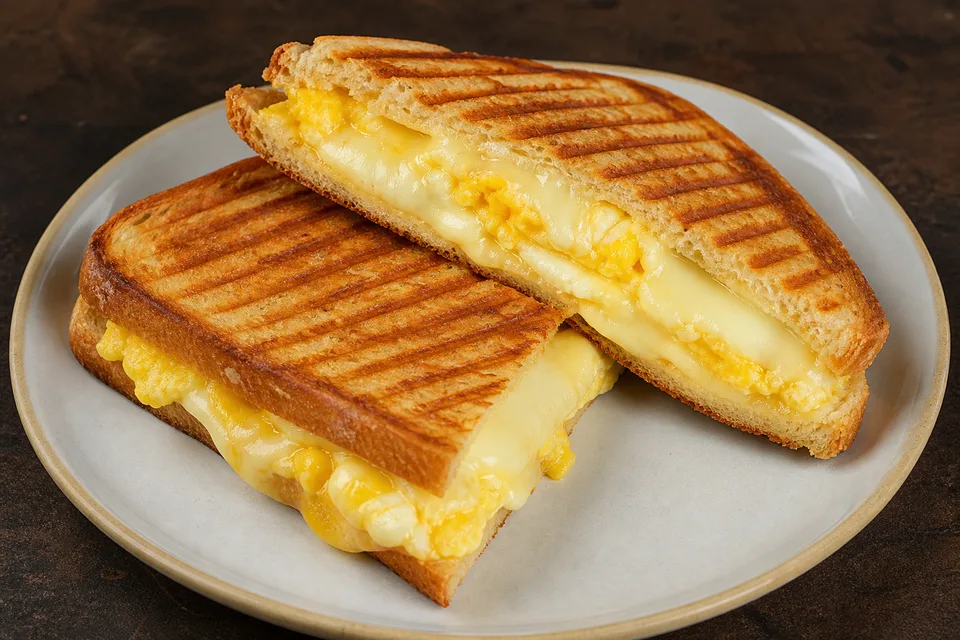 Yumurtalı Kaşarlı Tost